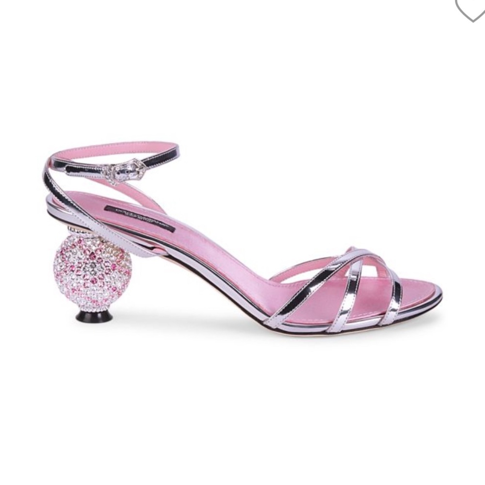 Dolce and Gabbana disco ball heels
